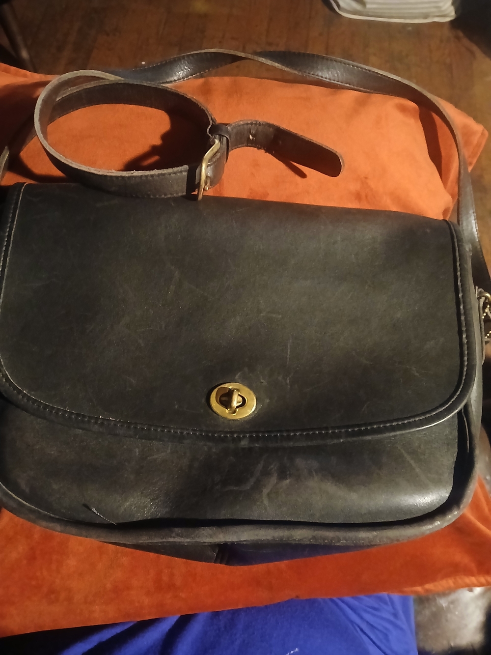 Vintage Coach City Bag 80s 90s